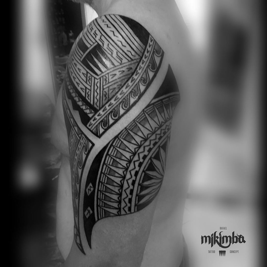 Tattoo muster maori