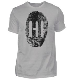 Black Fingerprint - Herren Premiumshirt-2998