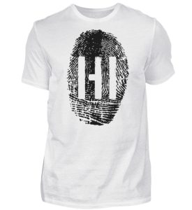 Black Fingerprint - Herren Premiumshirt-3