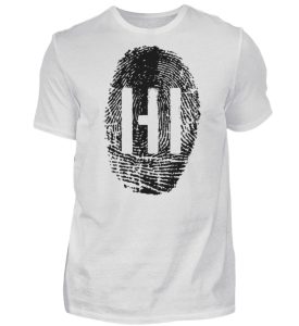 Black Fingerprint - Herren Premiumshirt-1053
