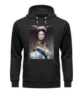 Portrait Collection by Marksoffink - No1 - Unisex Organic Hoodie-16