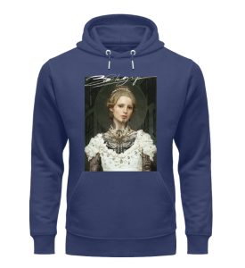 Portrait Collection by Marksoffink - No3 - Unisex Organic Hoodie-6057