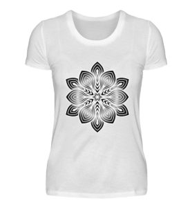 Mandala Collection by Woxtattoo - Black - Damen Premiumshirt-3
