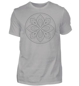 Mandala Collection by Woxtattoo - Gray - Herren Premiumshirt-2998