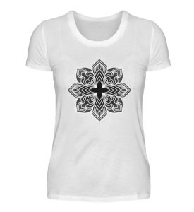 Mandala Collection by Woxtattoo - Dots - Damen Premiumshirt-3