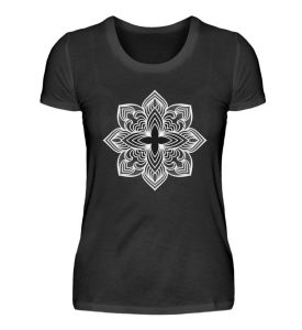 Mandala Collection by Woxtattoo - Dots - Damen Premiumshirt-16