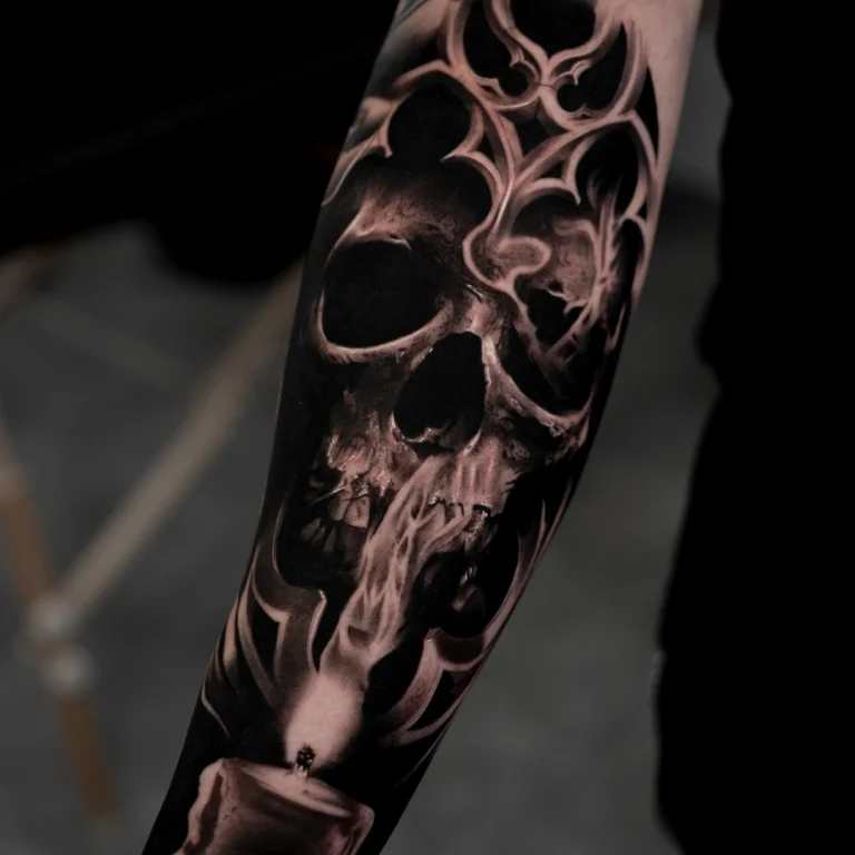skull tattoo