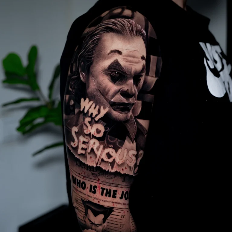 joker tattoo